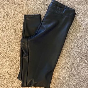 Express Faux Leather Leggings. Size XS petite.